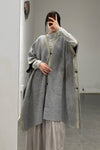 MUTEDANCE cashmere jacket MD23FW81 gray PM94